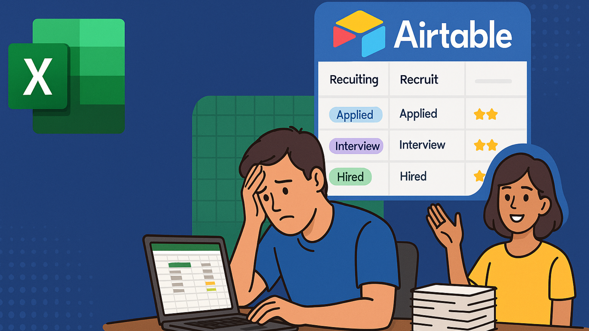 Migration from Excel to Airtable, by Mariela Slavenova, CEO, Marinext AI